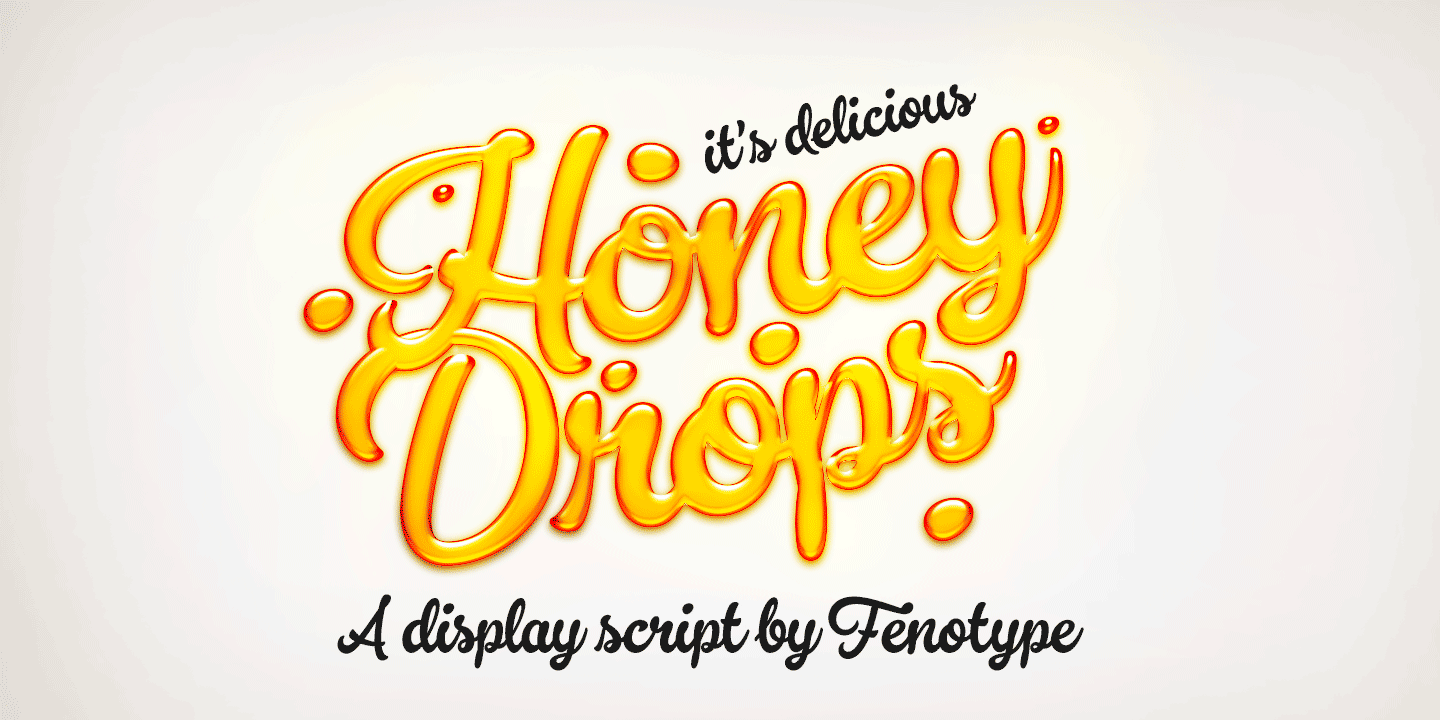 Honey Drops Font